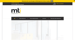 Desktop Screenshot of mtinternational.fr